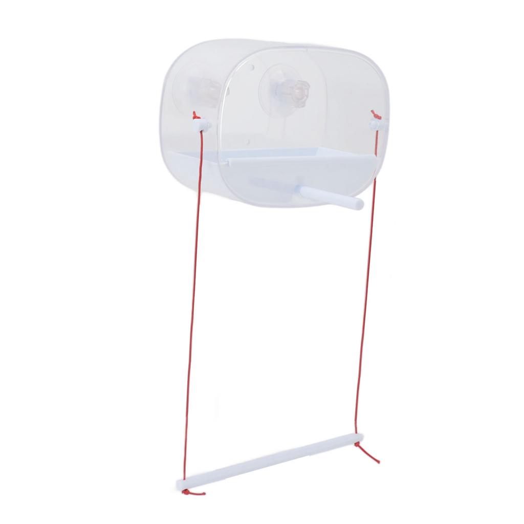Clear Window Bird Feeder Transparent Window Bird Feeder with Suction Cups for Outside