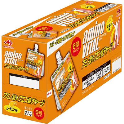 Ajinomoto Amino-Vital Želé Kyselina Citrónová & Aminokyselinová Nálož 180g x 6 Iné (skontrolujte zámky, čističe jazyka atď.) Rozveselte balík Iné (skontrolujte zámky, jazyk