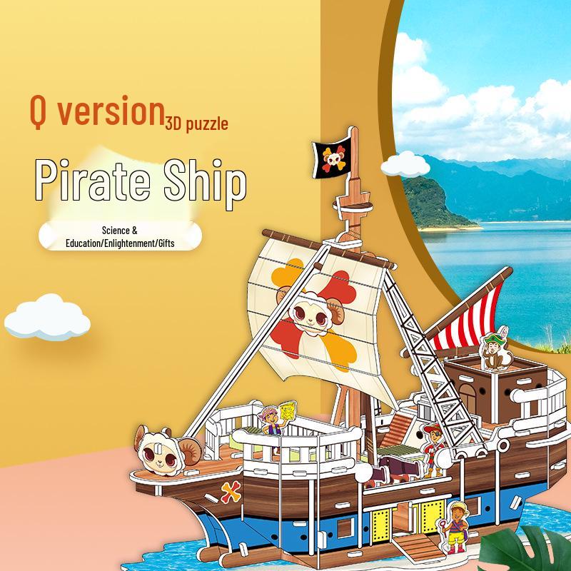 

3D Educational Building Block Puzzle for Children: Creative Baby Toy & Gift