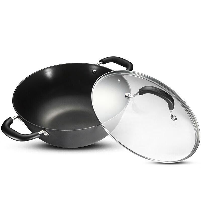 Supor Non-Coated Cast Iron Deep Stir-Fry Wok