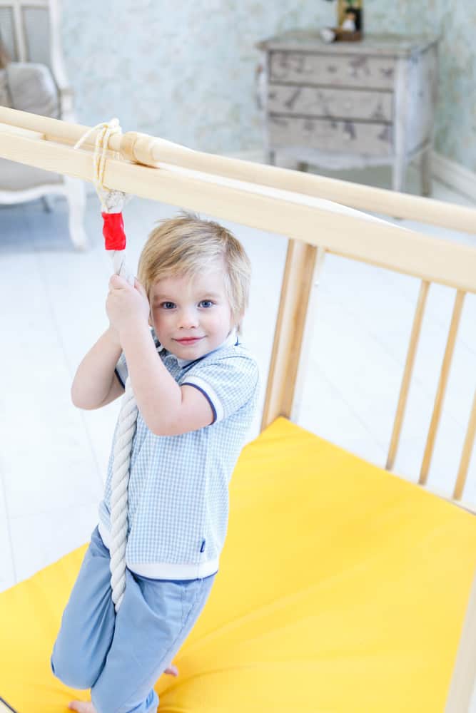 Gymnastic Rope for the Pyramid