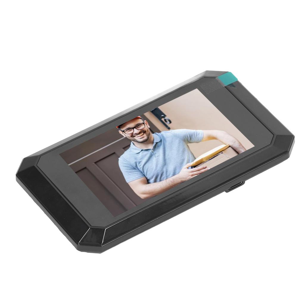 Digital Peephole Doorbell Camera 3.97 Inch 200W HD 135 Degrees  Wide Angle Night Vision Smart Digital Door Viewer