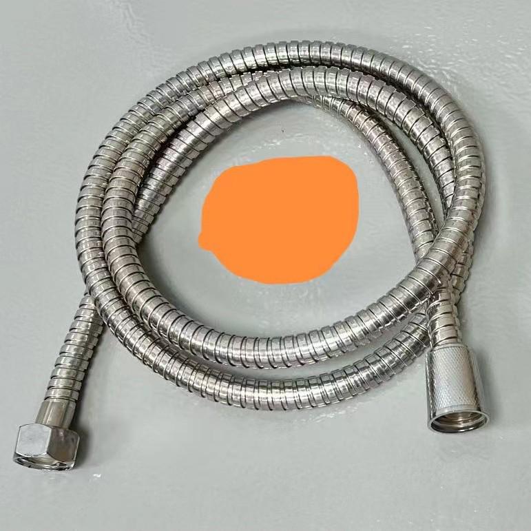 Furtun de duș negru din oțel inoxidabil rezistent la explozii cu duș tip ploaie, 1,5m - 2m