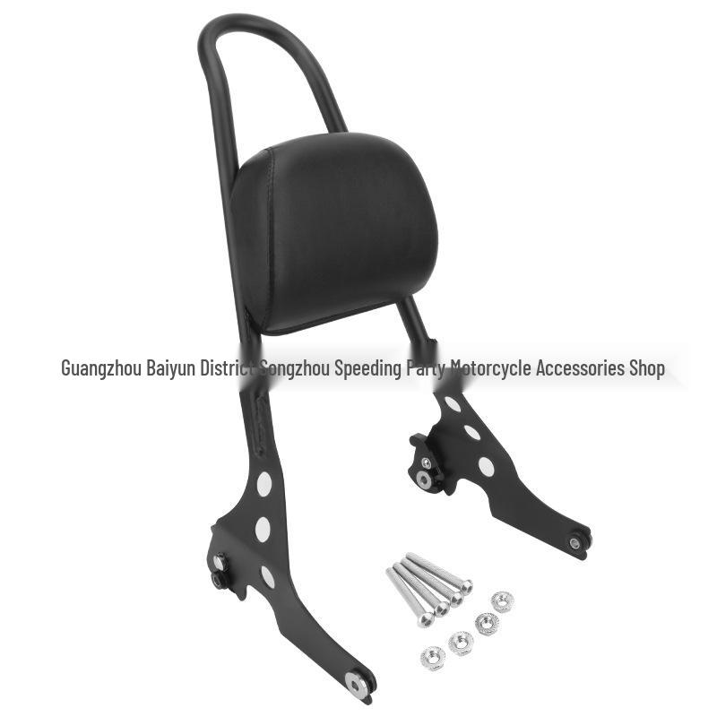 Detachable Rear Backrest & Luggage Rack for Harley XL883/1200/48/72 Motorcycle