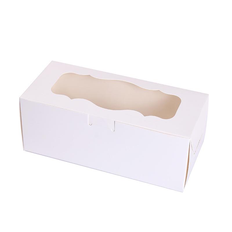 

Cross-Border Exclusive Pastry Box: Windowed Muffin, Cake, Donut Packaging Box