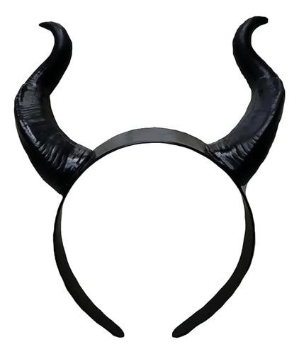 L vow Gothic Evil Horns Headband For Halloween, Cosplay Co
