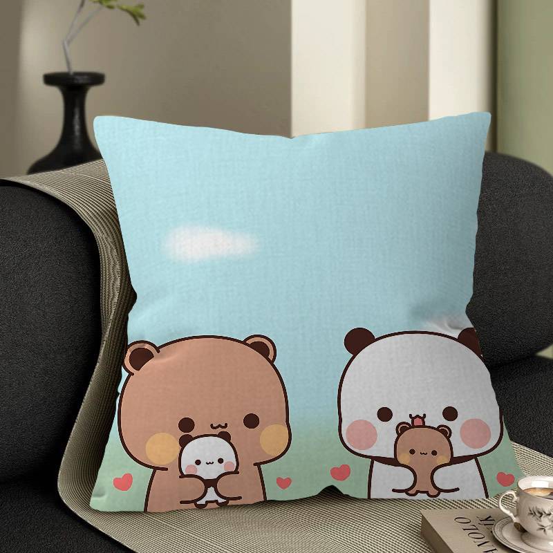 Bubu And Dudu Pillow Anime Pillow Sofa Bed Head Pillow Cover Cushion Cover 45X45 Cm Fashion