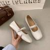 Gentle Shoes Flat-soled Single Shoes Women's Summer New Mary Jane Women's Shoes with Skirts and Soft-soled Small Leather Shoes