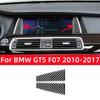 Carbon Fiber Interior for BMW 5 Series GT5 F07 2010-2017 Accessories Car Navigation Screen Decorative Strip Trim Cover Stickers