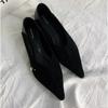 Fashion Elegant Women Flat Fashion Shallow Slip on Ladies Elegant Boat Shoes Soft Flat Heel Dress Ballerinas Shoe Driving Shoes