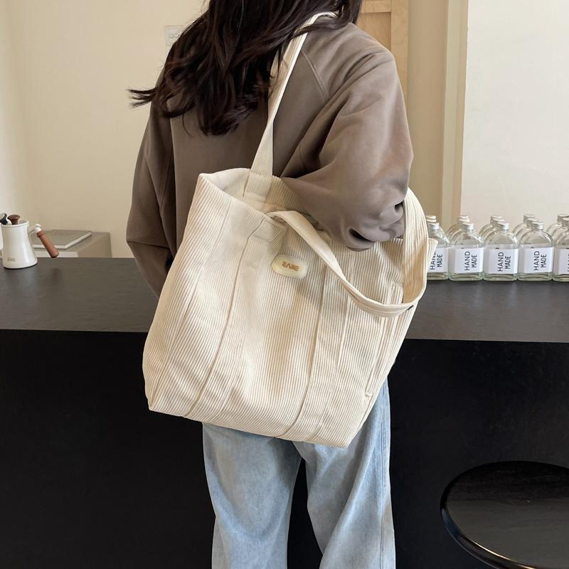 Τσάντα Κοτλέ Γυναικεία Τσάντα ώμου Τσάντα Tote