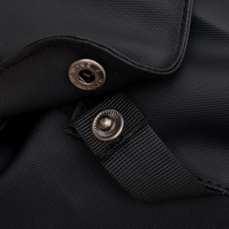 Minimalist Waterproof Backpack with Front Zipper Pocket Laptop Compartment Men's and Women's Urban Style Bag