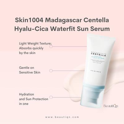 Madagascar Centella Hyalu-Cica Water-Fit Sun Serum SPF50+ PA++++ 50ml