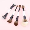 4 Double-Headed Makeup Brushes, Multi-Functional Makeup Brush, Loose Powder Brush,Concealer Brush, Blush Brush, Gift for Ladies and Girls