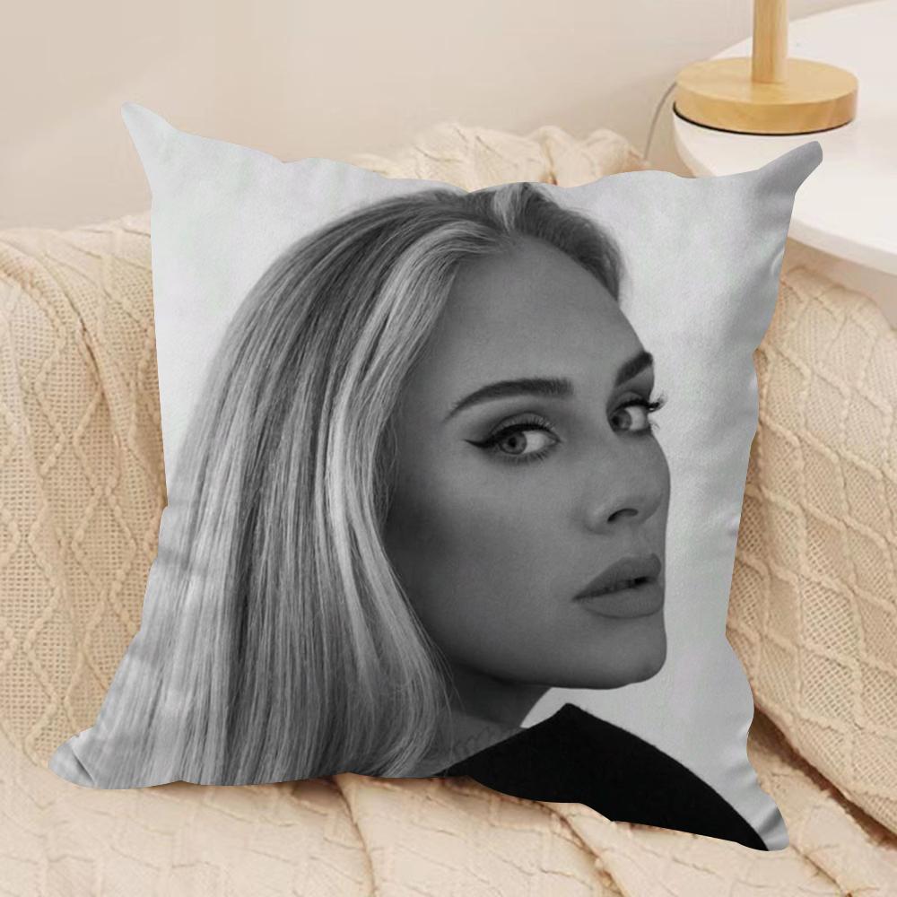 Hot Singer A-Adele 30 Cushion Cover Soft Plush Double-Sided Printed Sofa Pillow Cushion Cover | Cozy All-Season Decor Gift