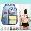 Childrens Cartoon Backpack For Preschoolers With Oxford Cloth And Animal Design For School Use