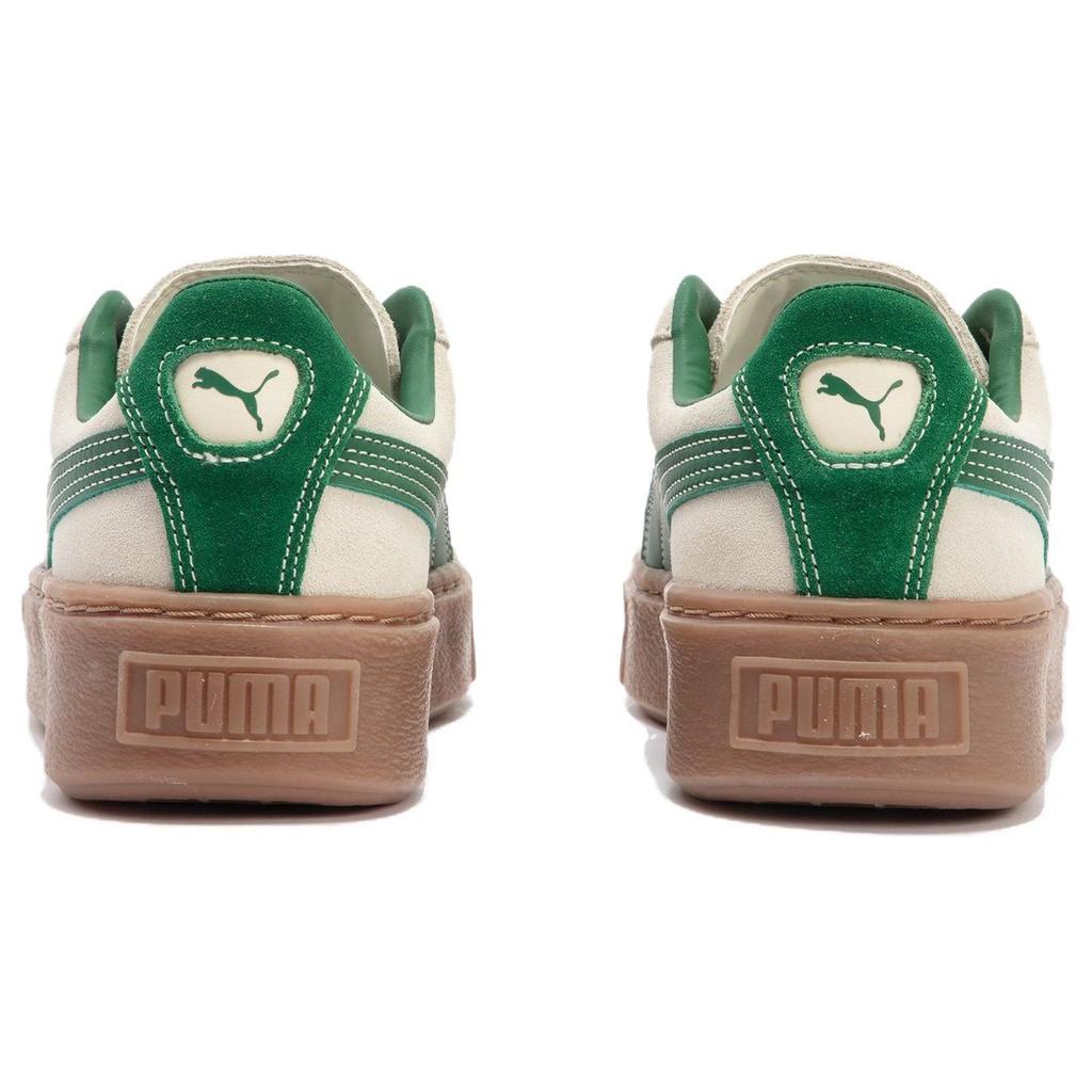 Puma Suede Comfortable Low-Top Sneakers Women Sneakers Light-Green 363559-13