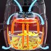 Professional Grade Air Fryers Mesh Insert Stainless Steel Basket With Handle For Fries and Chicken Wing
