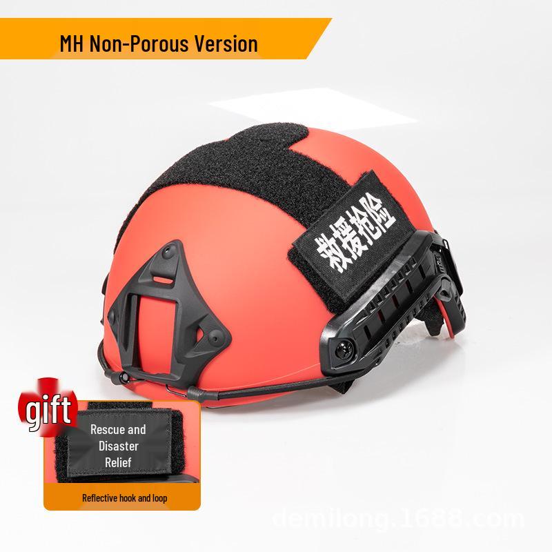 Fast Red Rescue Helmet - Men's Water Safety & Tactical Helmet