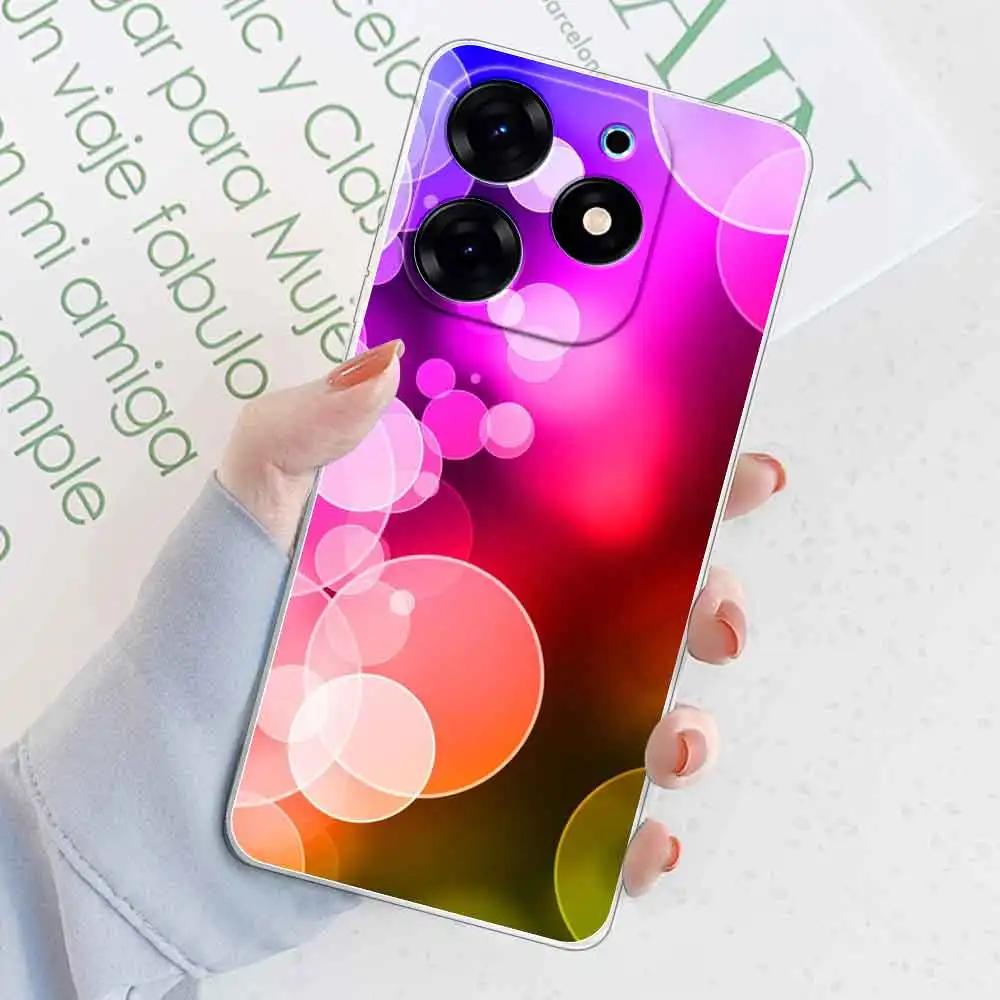 Für Tecno Spark 10 Pro Hülle Funda Klar Weiches Silikon TPU Schützt Handyhülle Für Tecno Spark 10 Pro KI7 Hülle Stoßfänger Schale Coque