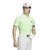 Golf 3 Stripes Mesh Vent Polo Green Spark [Adidas Golf] Men's