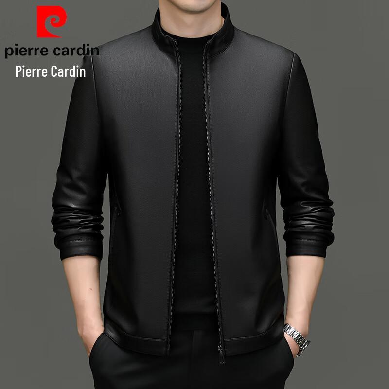 

Мужская куртка из ПУ кожи с воротником-стойкой Pierre Cardin 2XL /185