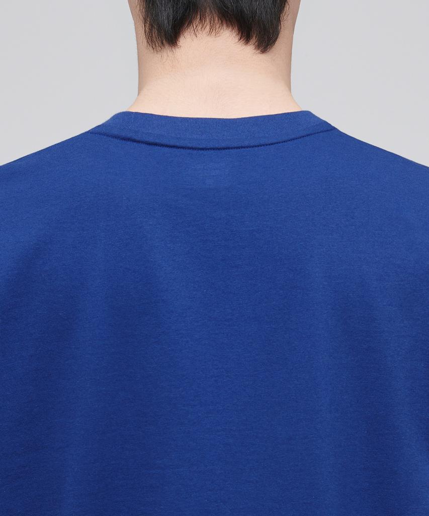 MUSINSA STANDARD [Cooltandard] Relaxed Fit Crew Neck T-Shirt [Blue]