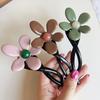 Hairpin Flower Bead Twisted Clip Frog Buckle Hair Styling Tool Line Grab Clip Hair Accessories Hair Clip Ponytail Clip Women