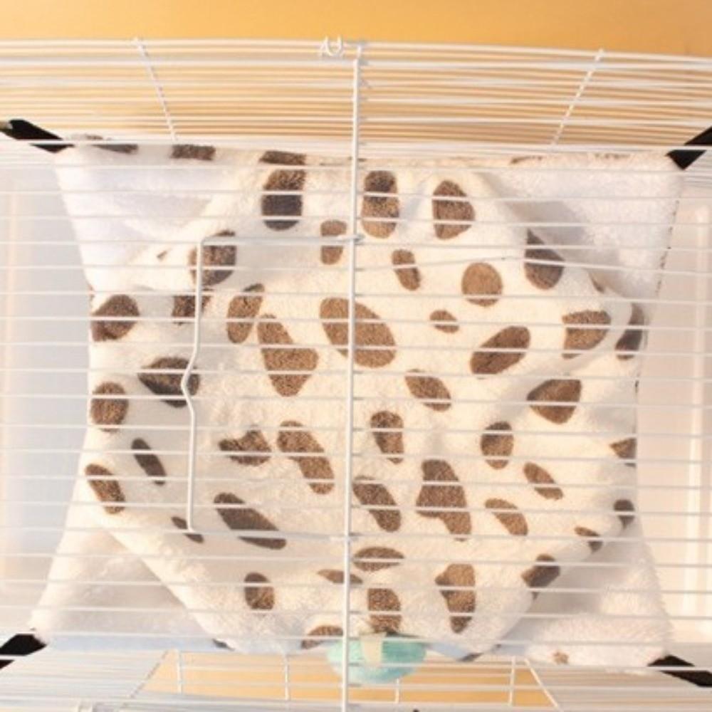 Double-layer Hamster Hammock Washable Hamster Cotton Nest  for Guinea Pig Squirrel