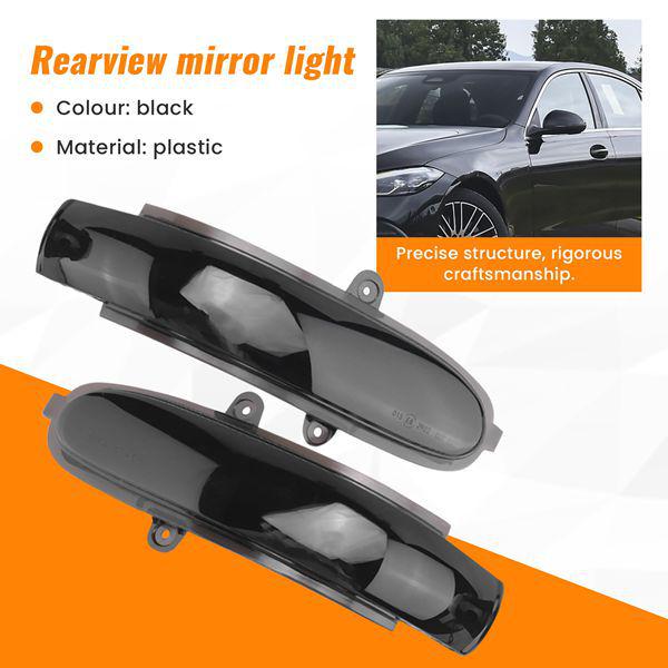 Pair of Rearview Mirror Lights for Mercedes-Benz C-Class W203 T-Model S203