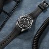 Mens Silicone Watch With Quartz Movement And 24hour Indicator For Fashion Crafters