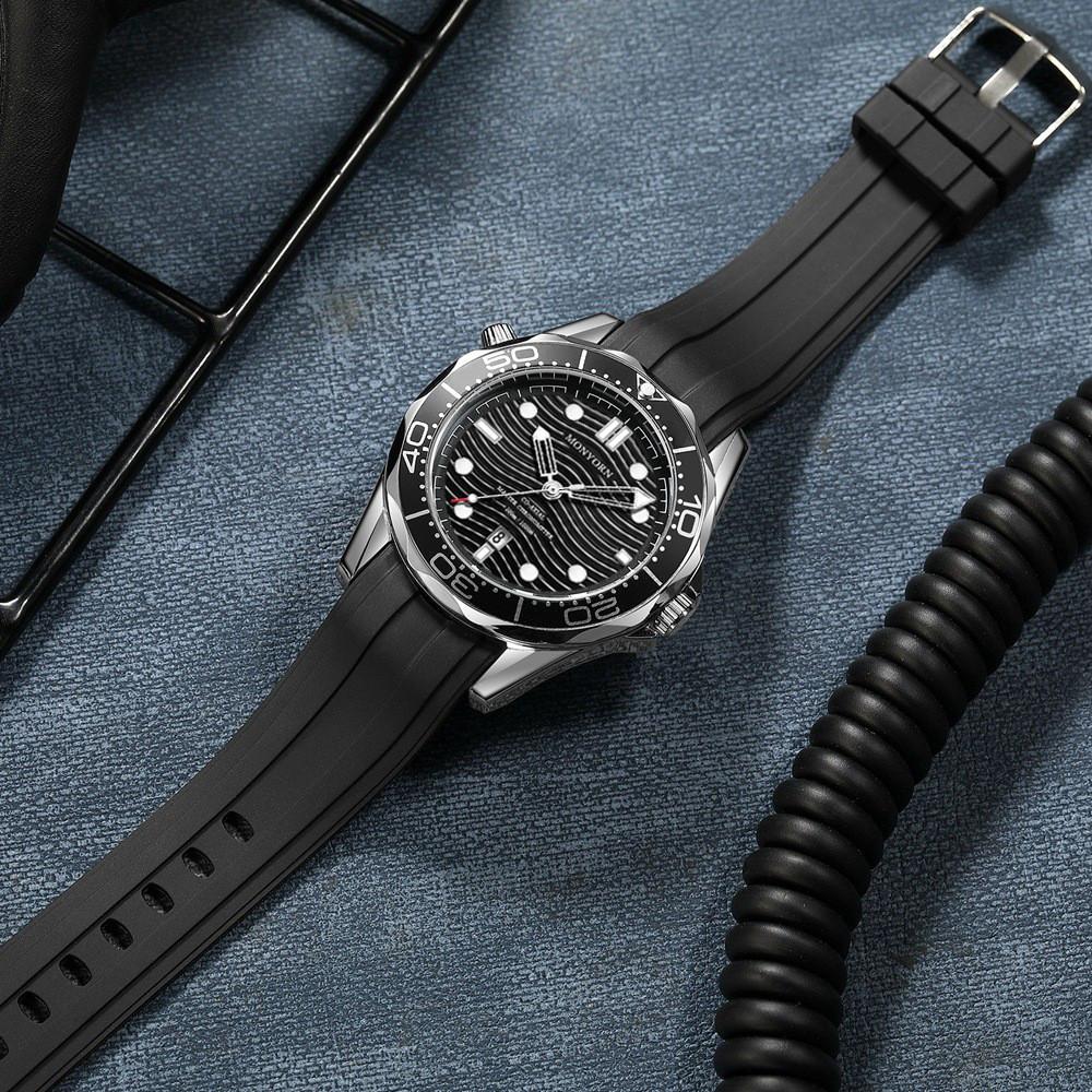 Mens Silicone Watch With Quartz Movement And 24hour Indicator For Fashion Crafters