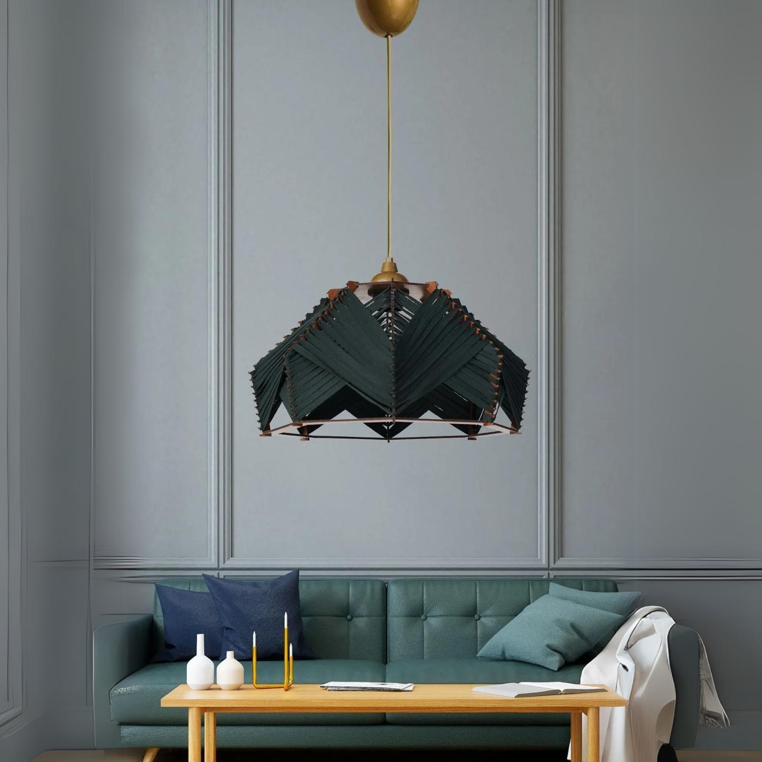 

Chaos Handmade Sarkıt Avize Zümrüt Yeşil 60 cm зелений