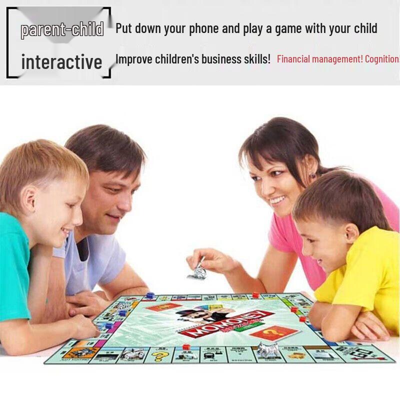 Deluxe Real Estate Tycoon Board Game - World & China Tour