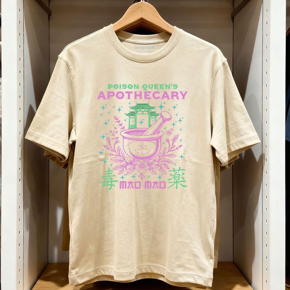 Mao Maos Apothecary Medicine Classic TShirt Harajuku Anime Women Unisex Vintage Printed Tshirt Cotton Oneck Adult Tops
