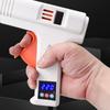 120W Digital Display Hot Melt Adhesive Gun Adhesive Tool for Waterproofing and Leak Repair Hot Melt Seam Repair Adhesive Guns Used 11mm Rubber Rod