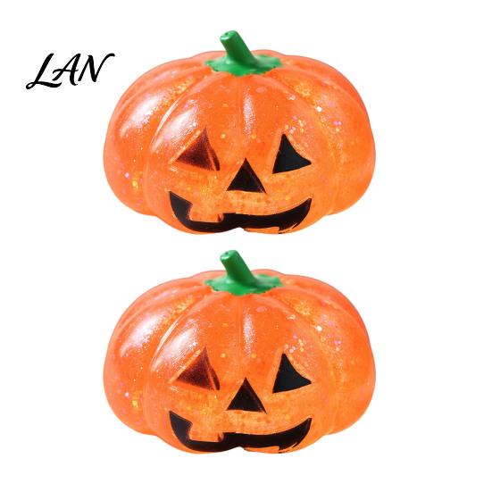 Classroom Stress Toy 1/2/3Pcs Halloween Pumpkin Relief Toy, Creepy Head Squeeze Decompression Glitter Ball for Kids Adults, Party Favors