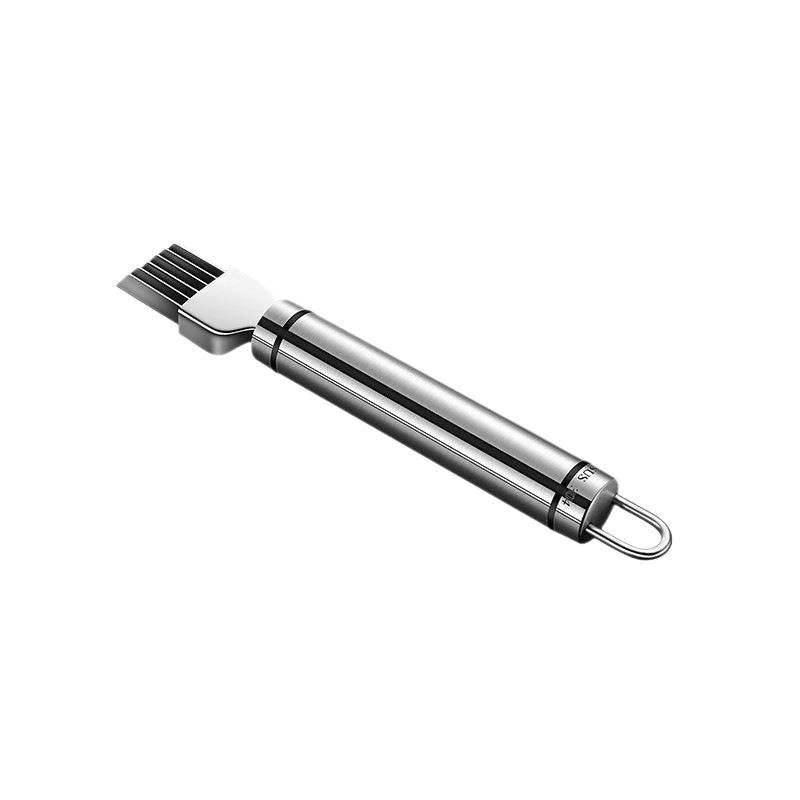 Multifunctional Stainless Steel Vegetable and Onion Slicer with Celery and Scallion Cutting Capabilities.