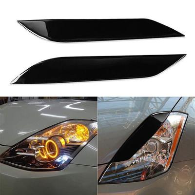 Car Light Eyebrow Car Headlight Eyelids Trim Sticker For Nissan 350Z