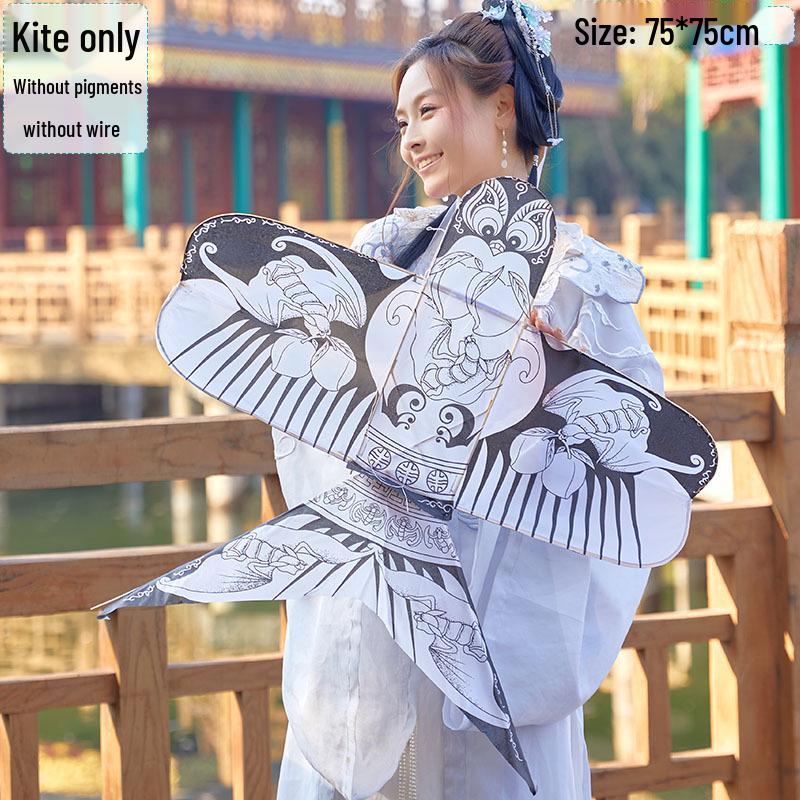 Retro 3D Bamboo Skewer Kite DIY Kit for Kids & Adults