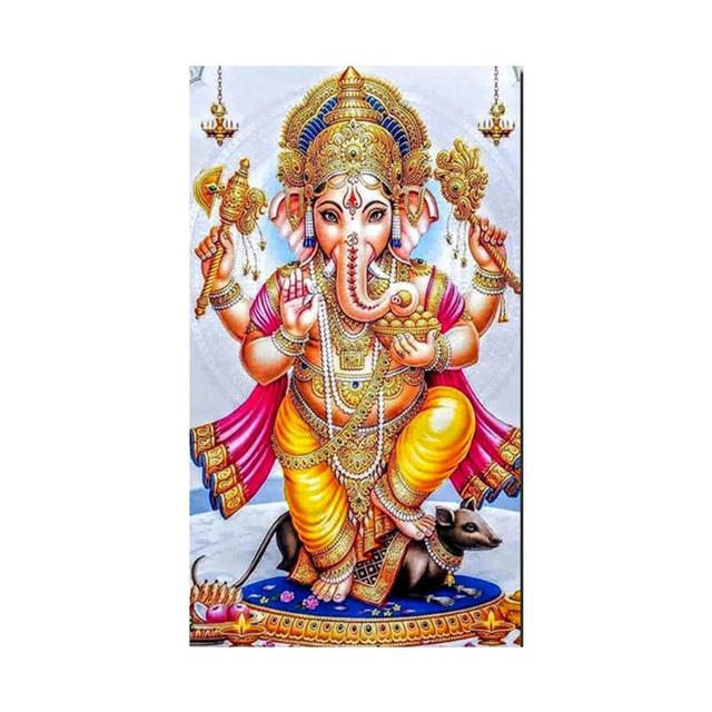 

Ганеша Картина на холсте, печать, гостиная, домашний декор, современное настенное искусство, картина маслом, постеры, фотографии, аксессуары 20*40cm