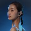 V18 Bluetooth-compatible Earphone Bone Conduction LED Ear Hook Digital Display Business Sports Wireless