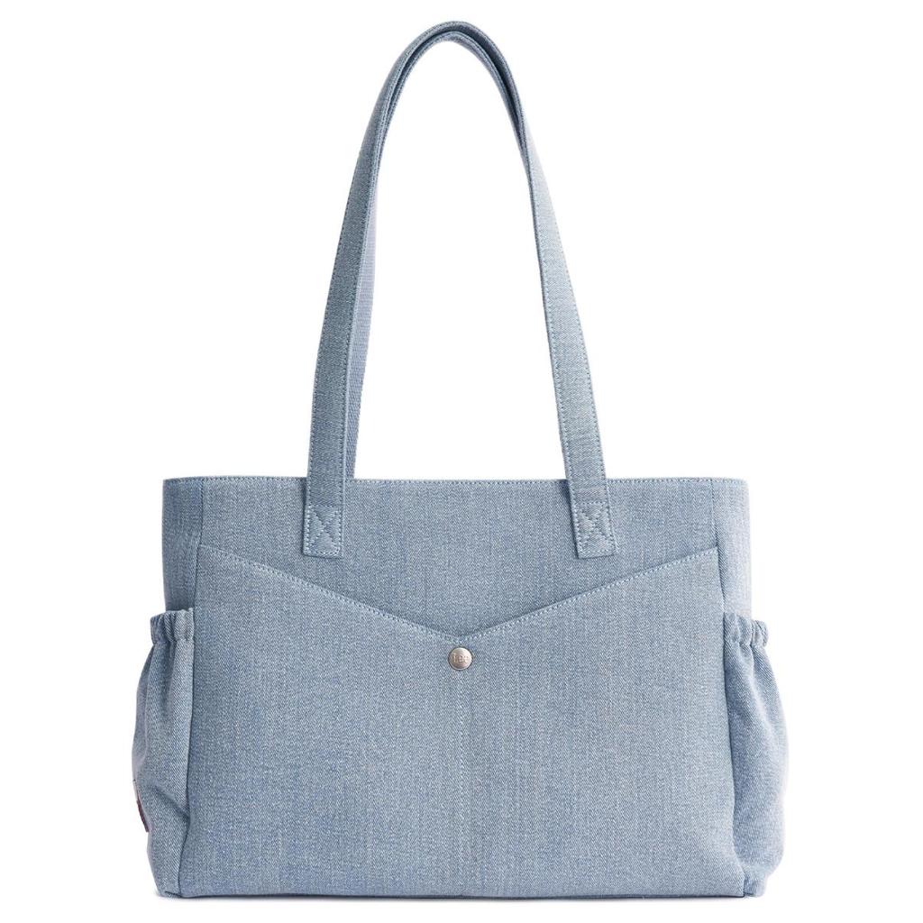 New Lee PVC Shoulder Bag Women's Dark Denim Blue/Light Denim Blue LE240111M