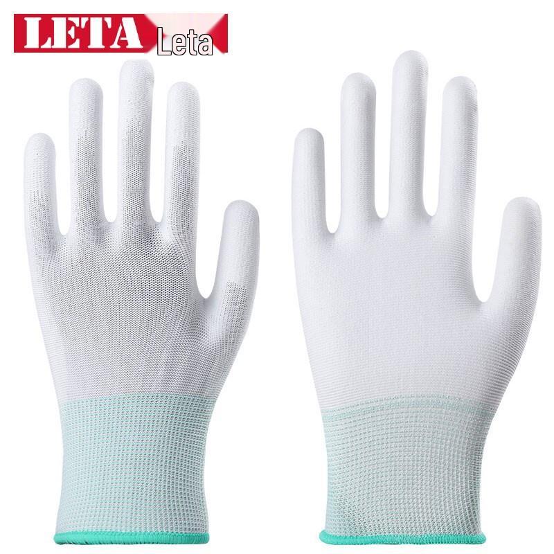 LETA Anti-Static PU Coated Anti-Slip Gloves M