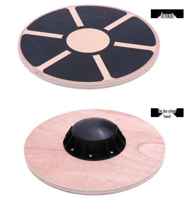 High-Difficulty Wooden Balance Board for Rehabilitation and Sensory Integration Training