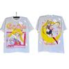 Sailor Moon Cotton Tshirt Tshirt Summer Unisexs Womens Cute Harajuku Kawaii Y2K Clothes Tops Skinfriendly Soft Cotton