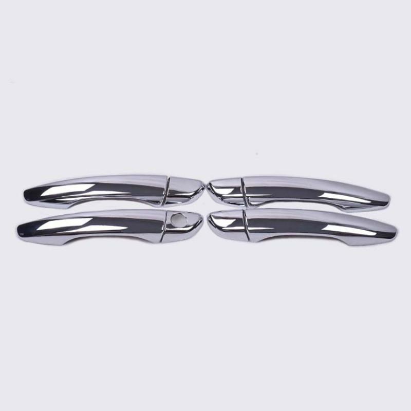 FUNDUOO For Citroen C3 2017 2018 MK3 New Chrome Car Door Handle Cover Trim Sticker Free