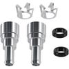 800-409HP Conector de Líquido de Arrefecimento Conector de Mangueira do Aquecedor HVAC Serve para Chevy GMC Ford Silverado Tahoe Sierra Yukon Escalade Lincoln GMC Buick