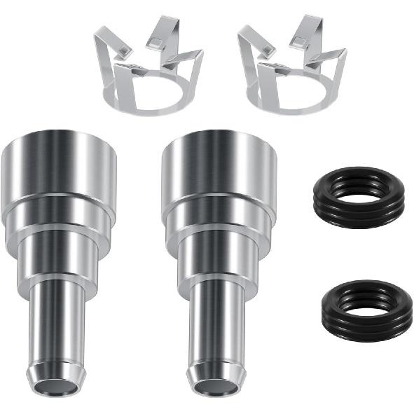 800-409HP Coolant Connector HVAC Heater Hose Connector Fits for Chevy GMC Ford Silverado Tahoe Sierra Yukon Escalade Lincoln GMC Buick