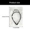 Silicone Anti Loss Cord Leash For Wireless Earbuds Ensures Firm Grips Running Cycling Hiking Convenient Carry Solution